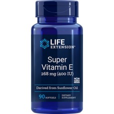 Life Extension Super Vitamin E 400IU, 90 softgels